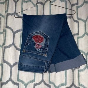 ND weekend capri jeans color blue size 10